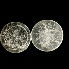 Load image into Gallery viewer, Valentine's | Selenite Round Crystal Charging Plate | 10 cm