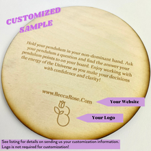 Load image into Gallery viewer, Pentagram | Pendulum Board w/ Description