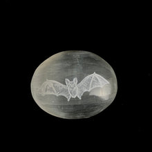 Load image into Gallery viewer, Halloween Selenite Palm Stones | Singles | (6-7cm)