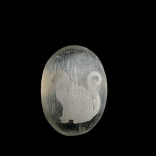 Load image into Gallery viewer, Halloween Selenite Palm Stones | Singles | (6-7cm)