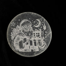 Load image into Gallery viewer, Holiday | Selenite Round Crystal Charging Plate | 10cm