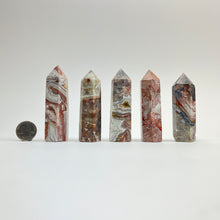Load image into Gallery viewer, Laguna Lace Agate | Polished Points | 70-85mm