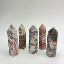 Load image into Gallery viewer, Laguna Lace Agate | Polished Points | 70-85mm