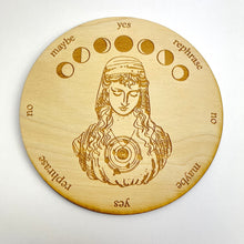 Load image into Gallery viewer, Celestial Goddess | Pendulum Board with Description