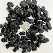 Load image into Gallery viewer, Black Tourmaline | Raw/Tumbled | 15-30mm | 1lb | Brazil