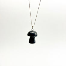 Load image into Gallery viewer, Shungite Mushroom Pendant | 25mm