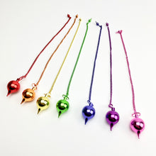 Load image into Gallery viewer, Raindow Pendulums | Set of 7 Chakra Colors