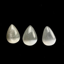 Load image into Gallery viewer, Selenite Moon Drops (eggs) | 60mm
