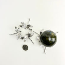 Load image into Gallery viewer, Metal Sphere Stand | Triple Dragonfly

