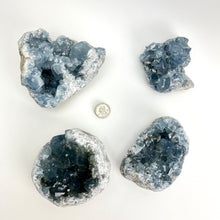 Load image into Gallery viewer, Celestite | Raw XL Chunks | 90-130mm | Madagascar
