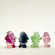 Load image into Gallery viewer, Fluorite | Mini Santa Carving | 15-20mm