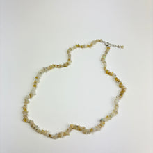 Load image into Gallery viewer, Crystal Chip Necklace | Sterling Silver Clasp | 18" | "A" Grade