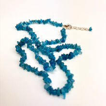 Load image into Gallery viewer, Crystal Chip Necklace | Sterling Silver Clasp | 18" | "A" Grade