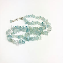 Load image into Gallery viewer, Crystal Chip Necklace | Sterling Silver Clasp | 18" | "A" Grade