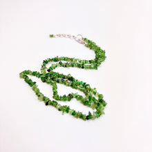 Load image into Gallery viewer, Crystal Chip Necklace | Sterling Silver Clasp | 18" | "A" Grade