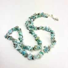 Load image into Gallery viewer, Crystal Chip Necklace | Sterling Silver Clasp | 18" | "A" Grade