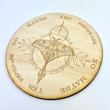 Load image into Gallery viewer, Lunar Moth |Pendulum Board w/ Description