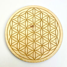 Load image into Gallery viewer, Flower of Life | Crystal Grid with Description