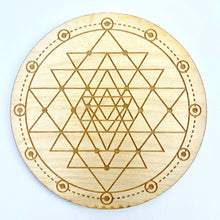 Load image into Gallery viewer, Sri Yantra | Crystal Grid with Description