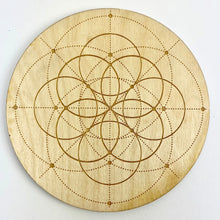 Load image into Gallery viewer, Seed of Life | Crystal Grid with Description