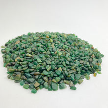 Load image into Gallery viewer, Green Aventurine | Tumbled Chips | 1lb | 4-7mm | India