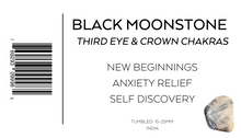 Load image into Gallery viewer, *Black Moonstone | Tumbled | 15-25mm | India | 1lb