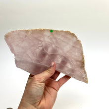 Load image into Gallery viewer, Rose Quartz Slab | 7-8" | Madagascar