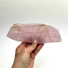 Load image into Gallery viewer, Rose Quartz Slab | 7-8" | Madagascar