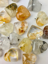 Load image into Gallery viewer, *Crystal Heart Pendants | Choose a Stone!