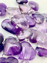 Load image into Gallery viewer, *Crystal Heart Pendants | Choose a Stone!