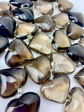 Load image into Gallery viewer, *Crystal Heart Pendants | Choose a Stone!