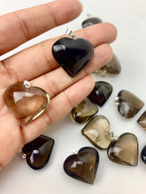 Load image into Gallery viewer, *Crystal Heart Pendants | Choose a Stone!