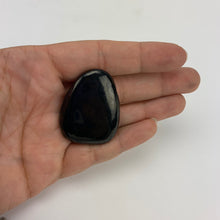 Load image into Gallery viewer, Shungite Tumbled Stone 2 Side Drilled Pendant
