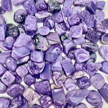 Load image into Gallery viewer, Charoite Tumbled | 10-25mm | Russia | 200 grams