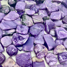 Load image into Gallery viewer, Charoite Tumbled | 10-25mm | Russia | 200 grams