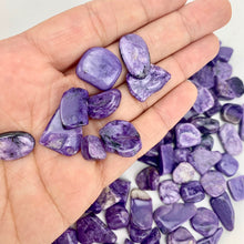 Load image into Gallery viewer, Charoite Tumbled | 10-25mm | Russia | 200 grams