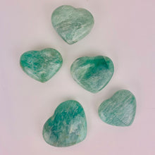 Load image into Gallery viewer, Amazonite | Polished Heart | 30-40mm | Madagascar