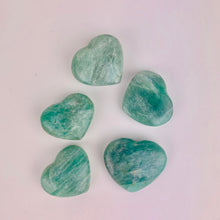 Load image into Gallery viewer, Amazonite | Polished Heart | 30-40mm | Madagascar