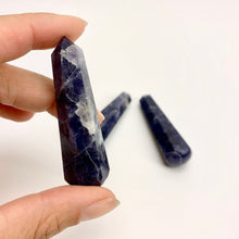 Load image into Gallery viewer, Iolite | Vogel Faceted Wand | 60-70mm | India