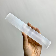 Load image into Gallery viewer, Selenite Rectangle Crystal Charging Plate | 20 cm | Morocco