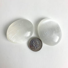Load image into Gallery viewer, Selenite Palmstones | Choose a size! | Morocco