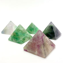 Load image into Gallery viewer, Fluorite Pyramids | 25-30mm
