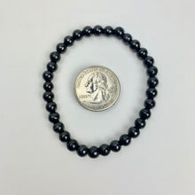 Load image into Gallery viewer, Shungite Stretch Bracelet | Rounded Beads 6mm | Russia