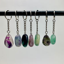 Load image into Gallery viewer, Fluorite Keychains | 30-40mm