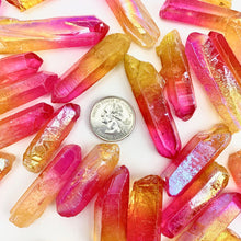 Load image into Gallery viewer, Aura Quartz Points | Rough | 1/2lb bag | Choose a style!