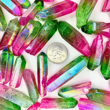 Load image into Gallery viewer, Aura Quartz Points | Rough | 1/2lb bag | Choose a style!