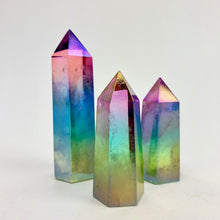 Load image into Gallery viewer, Aura Quartz Standing Points