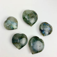 Load image into Gallery viewer, *Labradorite Heart | 30-40mm | Madagascar
