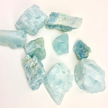 Load image into Gallery viewer, Aquamarine | Rough | EXTRA Quality | 1/2 KILO Lot | 35-75mm | Brazil