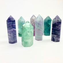 Load image into Gallery viewer, Fluorite | Standing Points | 45-55mm | China